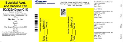 container100cc.jpg Butalbital Acet and Caffeine Tab 50/325/40mg CIII - container100cc