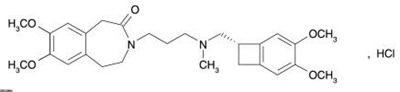 corlanor-01.jpg Figure 1. Chemical Structure of Ivabradine - corlanor 01