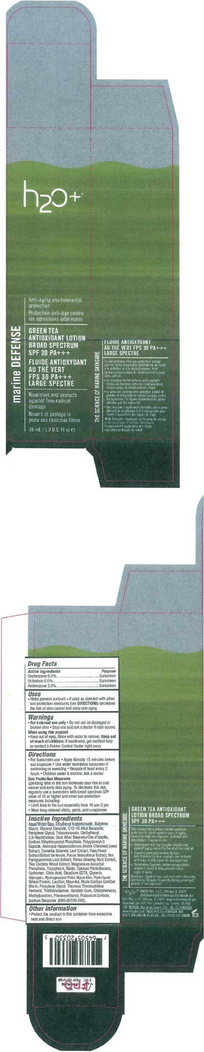 Principal Display Panel - 38 mL Bottle Carton - green tea 01