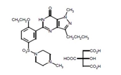 Sildenafil Citrate Is Designated Chemically As 1-[[3-(6,7-dihydro-1-methyl-7-oxo-3-propyl-1h-pyrazolo[4,3-d]pyrimidin-5-yl)-4-ethoxyphenyl]sulfonyl]-4-methylpiperazine Citrate, Has The Molecular Formu (Vybrique Sildenafil Citrate Oral Film 01)