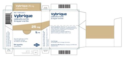 Principal Display Panelndc 71858-0205-5vybrique(sildenafil) Oral Film25 mg Per Oral Film4 Oral Filmsrx (Vybrique Sildenafil Citrate Oral Film 0e)