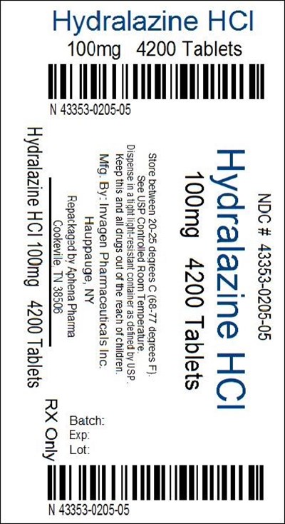 Bottle Label 100mg (43353 0205 05)