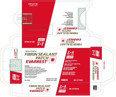 PRINCIPAL DISPLAY PANEL - 2 Patch Pouch Carton - evarrest 08