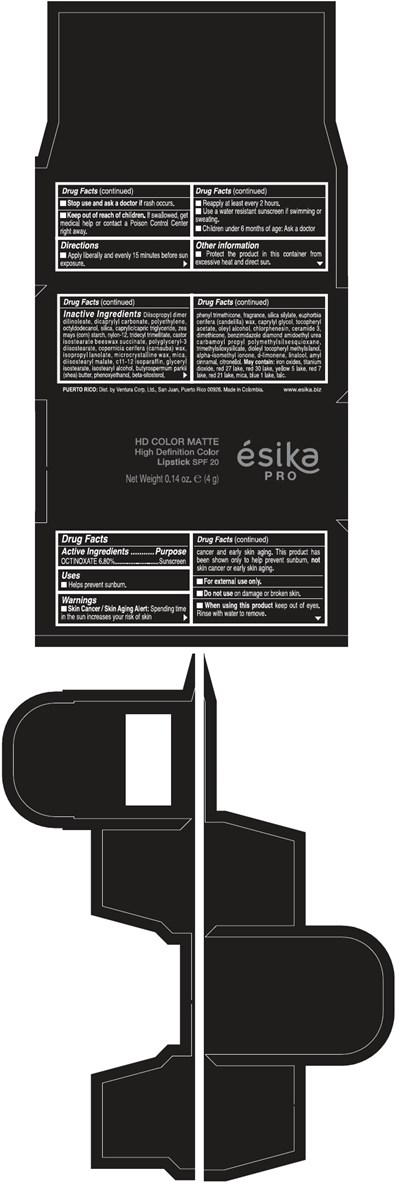esika-01.jpg PRINCIPAL DISPLAY PANEL - 4 g Tube Box - FUCSIA GALA MATE - PURPLE - esika 01