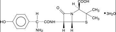 Chemical Structure (Amoxiclav Str1)