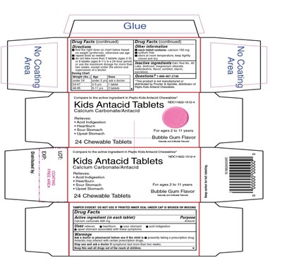 Kids Antacid Tablets 24 Chewable Tablets - childrens 01