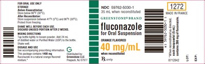 fluconazole-08.jpg Principal Display Panel - 40 mg/mL Bottle Carton - fluconazole 08