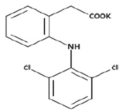 Diclofenacosstructure (Diclofenacosstructure)