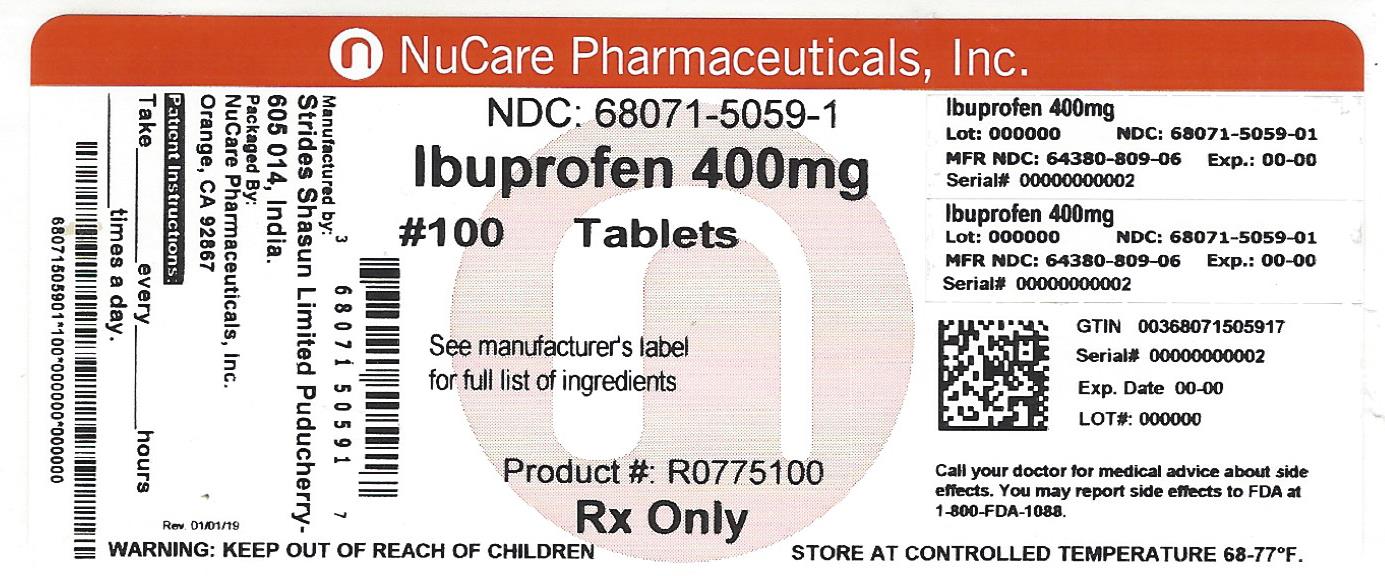 FDA Label for Ibuprofen Indications, Usage & Precautions
