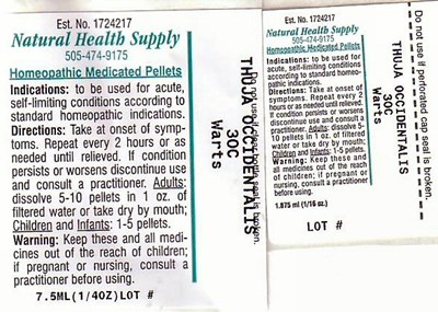 Warts Label (Nhs Warts 1)