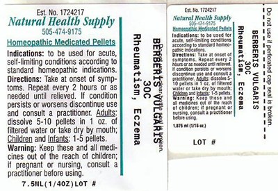 Rheumatism Eczema Label (Nhs Rheumatism Eczema)