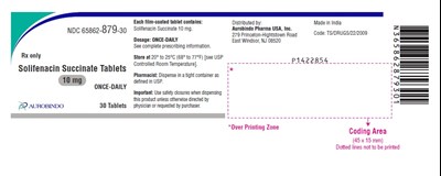 solifenacin-fig3.jpg PACKAGE LABEL-PRINCIPAL DISPLAY PANEL - 10 mg (30 Tablet Bottle) - solifenacin fig3