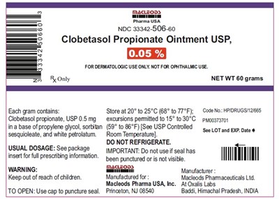 505 (Clobetasol 60g Tube)