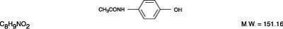 This Is An Image Of The Structural Formula Of Acetaminophen. (Hydro 2)