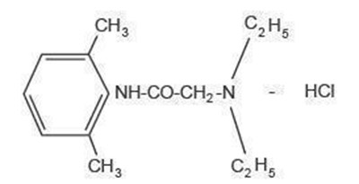 Chemical Structure (Lidocaine 01)