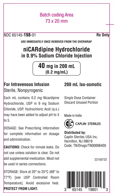 Nicardipine-40mg-200ml-bag-label (Nicardipine 40mg 200ml Bag Label)