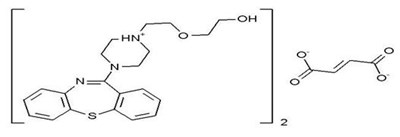 Structure - quetiapine str