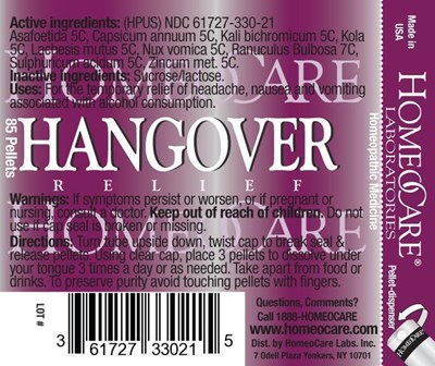 Hangover Relief Image (Hcl Label Hangover 2012)