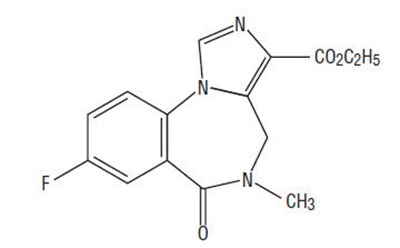 Chemical Structure - flumazenil 01