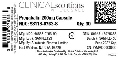 Pregabalin 200mg Capsule 30ct Blister Card (Pregabalin Fig18)