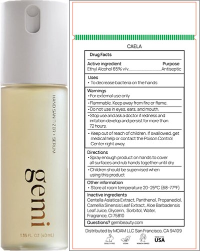 gemi-04.jpg Principal Display Panel - 40 mL Bottle Label - CAELA - gemi 04