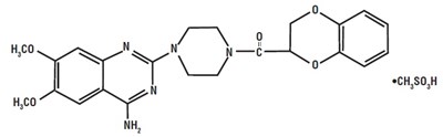 doxazosin-str.jpg Chemical Structure - doxazosin str