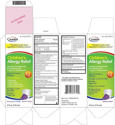 Cetirizinehcloscartonlabel (Cetirizinehcloscarton)