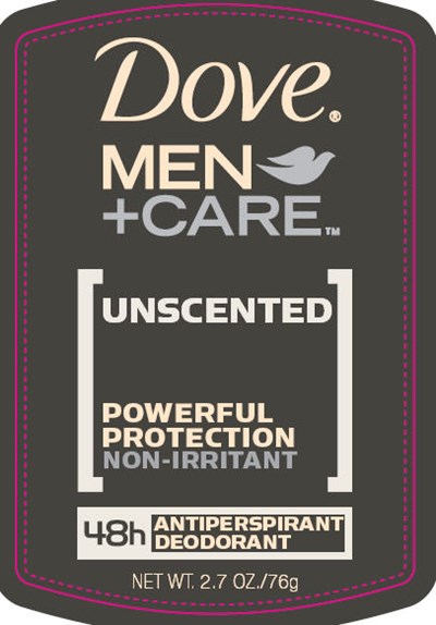 Dove Menpluscare Unscented Front 2.7 Oz Pdp (Dovemenpluscarefrontunscented)