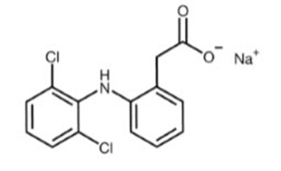 Chemical Structure (Diclofenac 01)