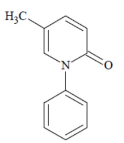 Structure (Pirfenidone 01)