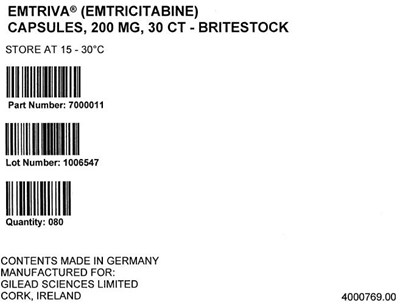 Principal Display Panel (30 CT Representative Sample)
