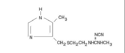 Cimetidine Structural Formula - 29db7ee3 b9ff 4728 ac49 107a8084015d 01
