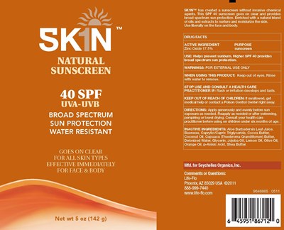 SK1N NATURE SUNSCREEN SPF 40 - true nature 5K1N Natural Sunscreen SPF 40