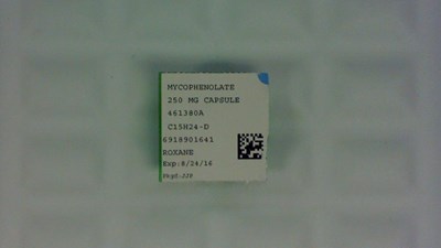 Mycophenolate 250 mg Capsule Label (6918901641)