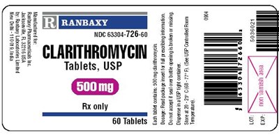 500 mg 60's bottle label - claritab2