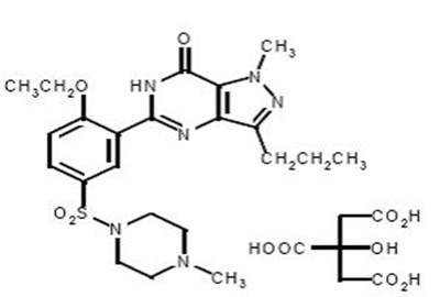 image-1.jpg chemical structure of sildenafil citrate - image 1
