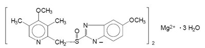 esomeprazole structure - vimovo structuretwo