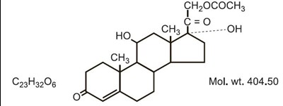 Hydrocortisone Structure