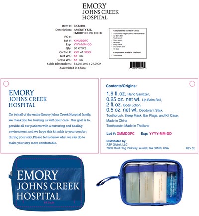 Principal Display Panel (Kit Label)