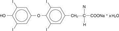 Chemical Structure (Levothyroxine 01)