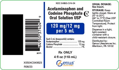 PRINCIPAL DISPLAY PANEL - 118 mL Bottle Label - acetaminophen 03