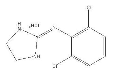 Structural Formula (Clonidine)