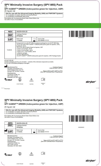 spy-agent-green-08.jpg PRINCIPAL DISPLAY PANEL - NDC: 66259-936-15 - SPY-MIS Kit Label - spy agent green 08