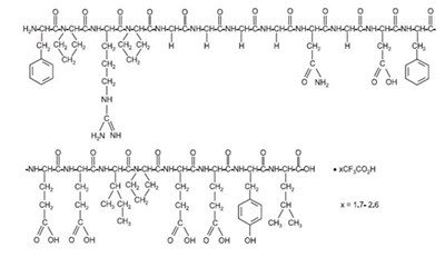 Figure 1: Structural Formula For Bivalirudin Trifluoroacetate (Image 02)