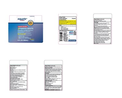 Equate Maximum Strength Nighttime Cold & Flu 6 fl oz - mucinex 01