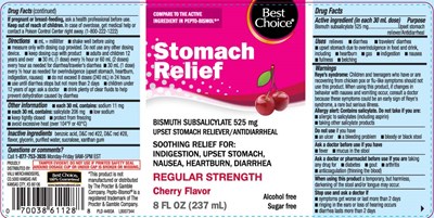 peptic-relief-cherry-no-veegum-liquid-1.jpg Bismuth subsalicylate 525 mg - peptic relief cherry no veegum liquid 1