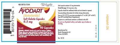 Avodart 0.5 mg 90 Count Label (Avodart Spl Image 09)