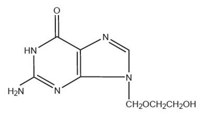 acyclovir-01.jpg Chemical Structure - acyclovir 01