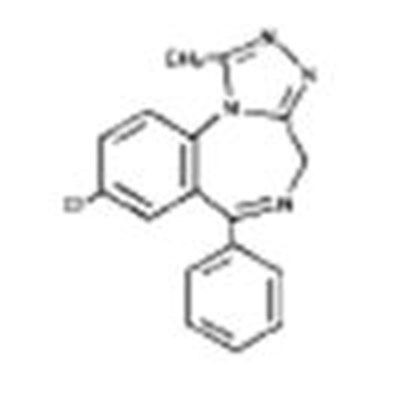 Chemical Structure (Alprazolam 01)