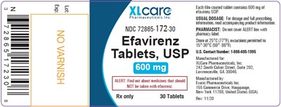 Effavirenz-container-label (Effavirenz Container Label)